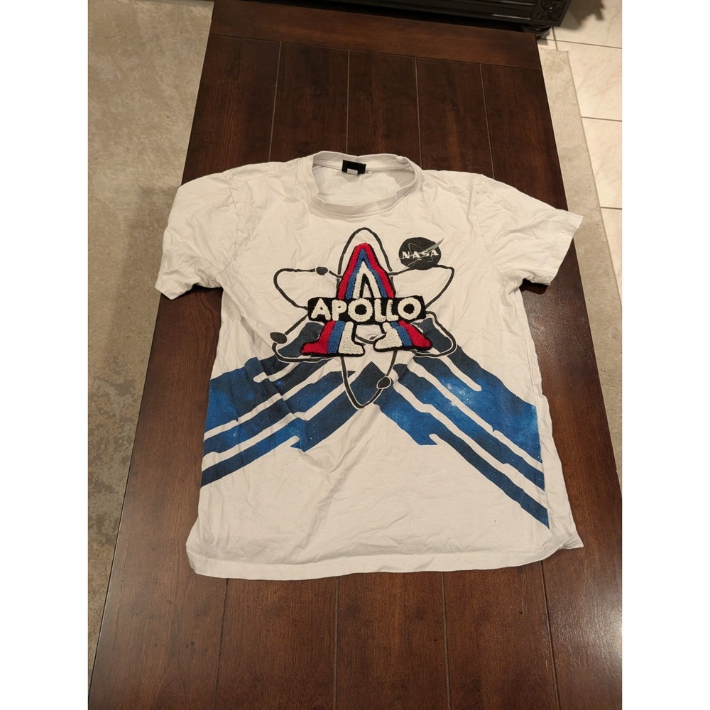 Vintage Southpole NASA APOLLO T Shirt SZ XL Hip Hop Rare Rug Style